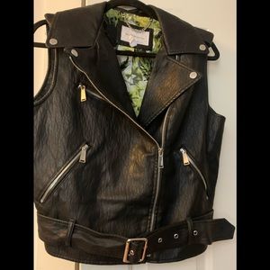 BCBGeneration Motorcycle Vest NWOT